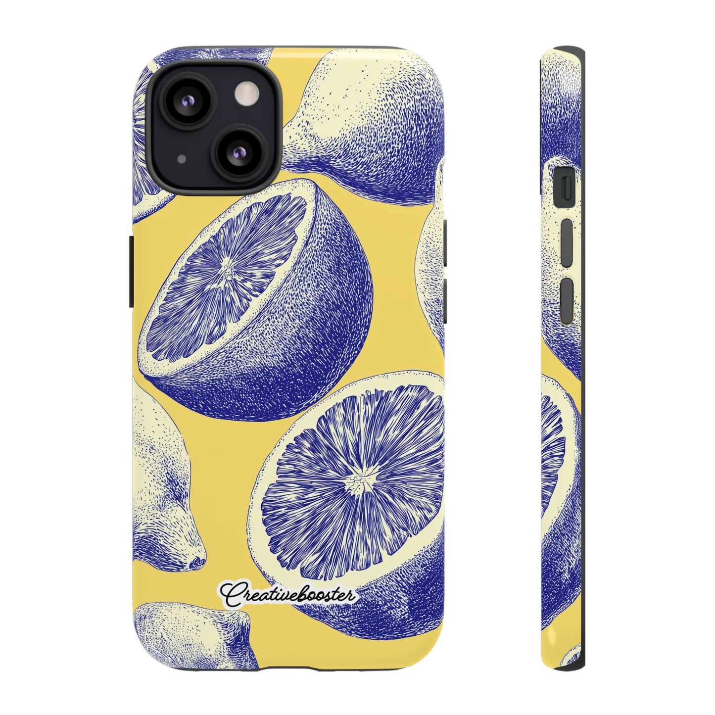 Indigo Citrus - Tough Phone Case