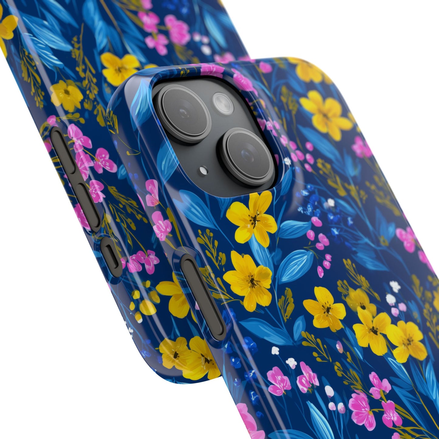 Midnight Petals - Slim Phone Case