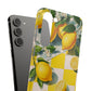 Picnic Lemon - Slim Phone Case