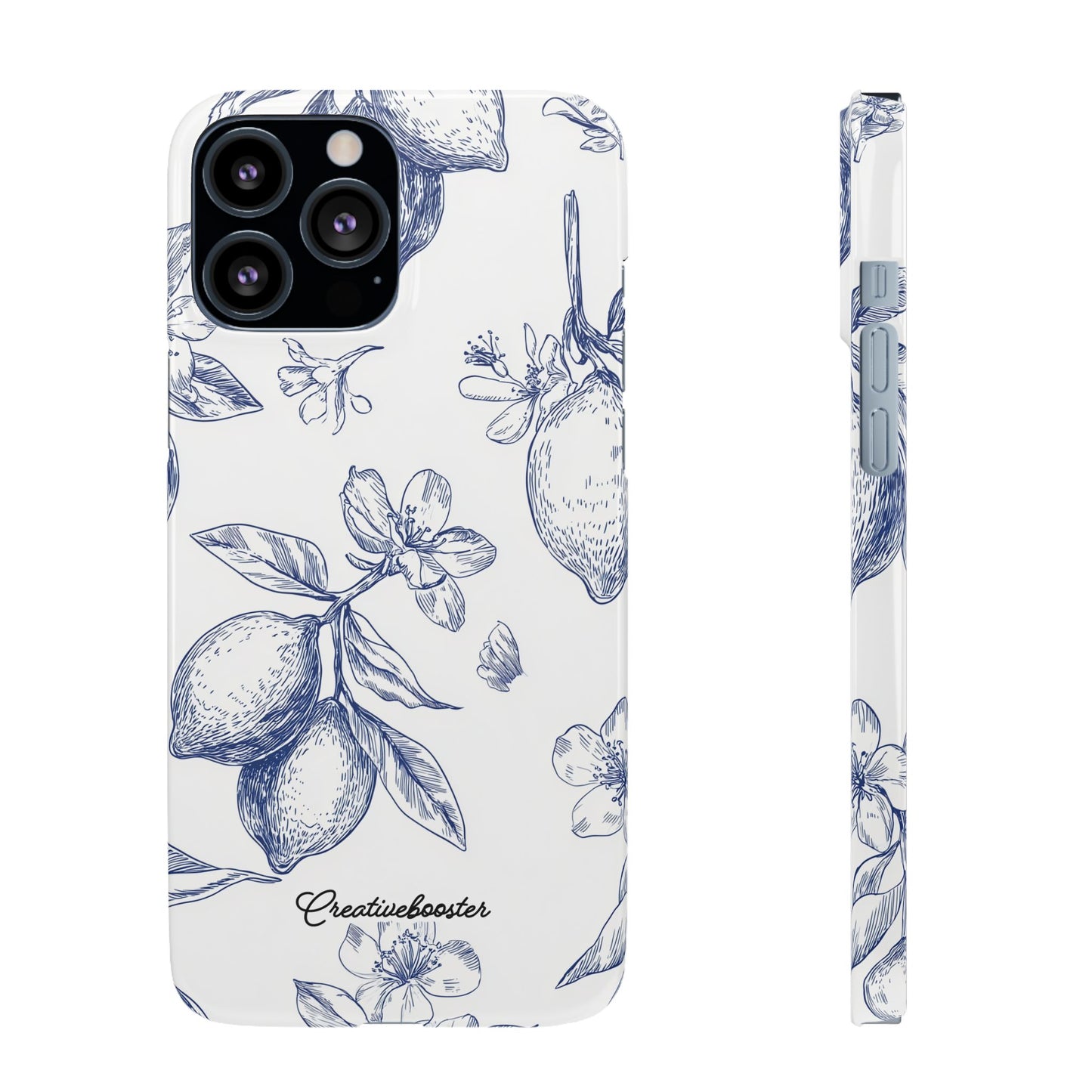 Indigo Sketch - Slim Phone Case
