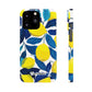 Midnight Citrus - Slim Phone Case