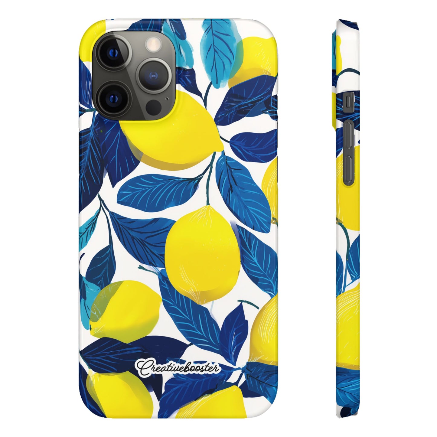 Midnight Citrus - Slim Phone Case