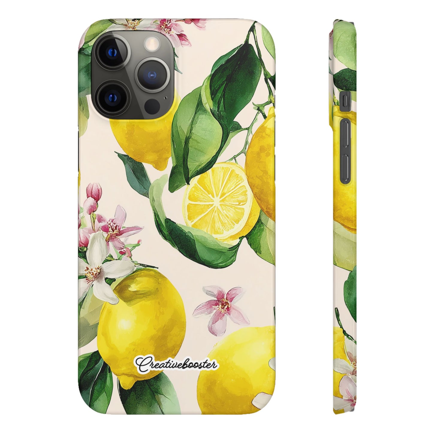 Lemon Blossom - Slim Phone Case