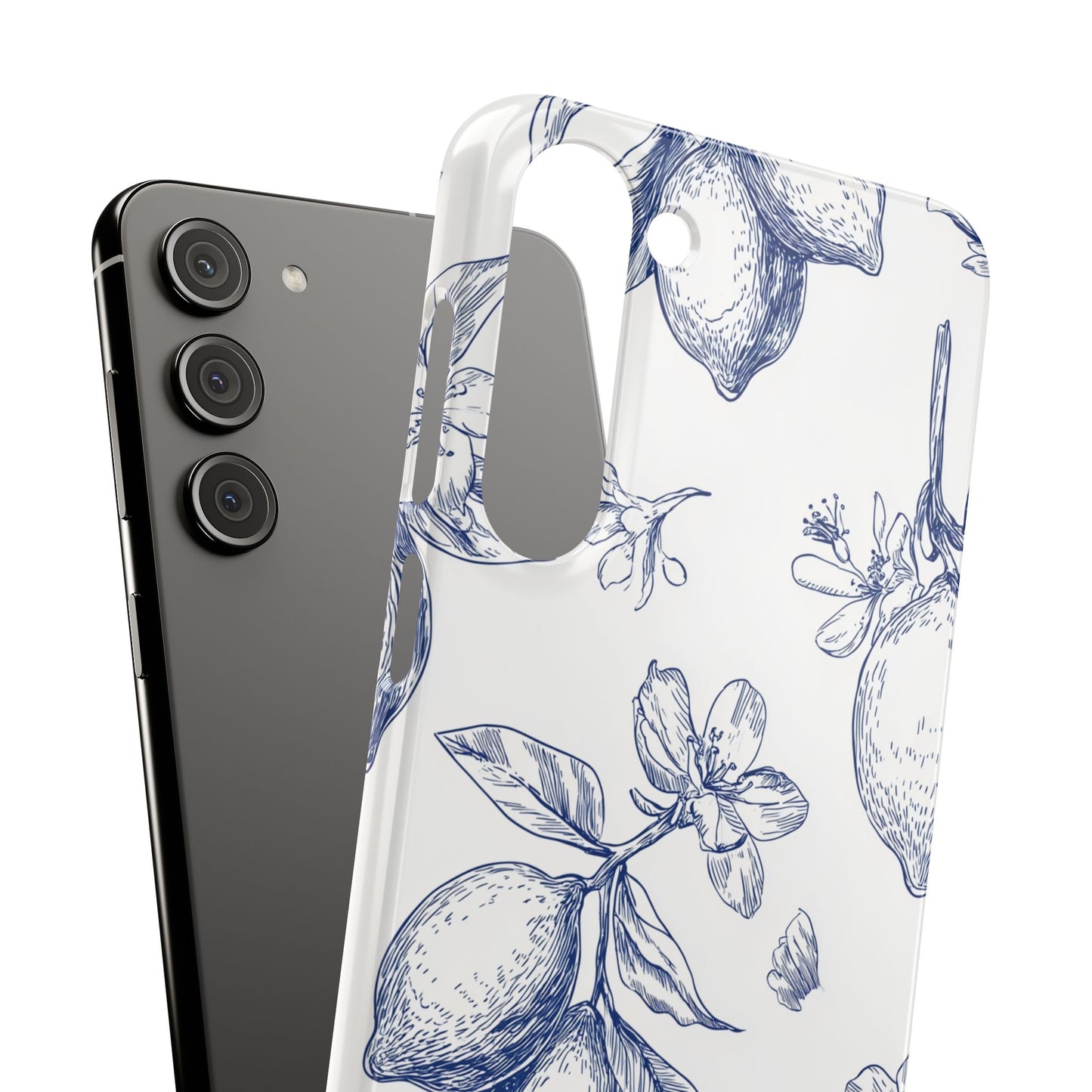 Indigo Sketch - Slim Phone Case