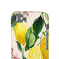 Lemon Blossom - Slim Phone Case
