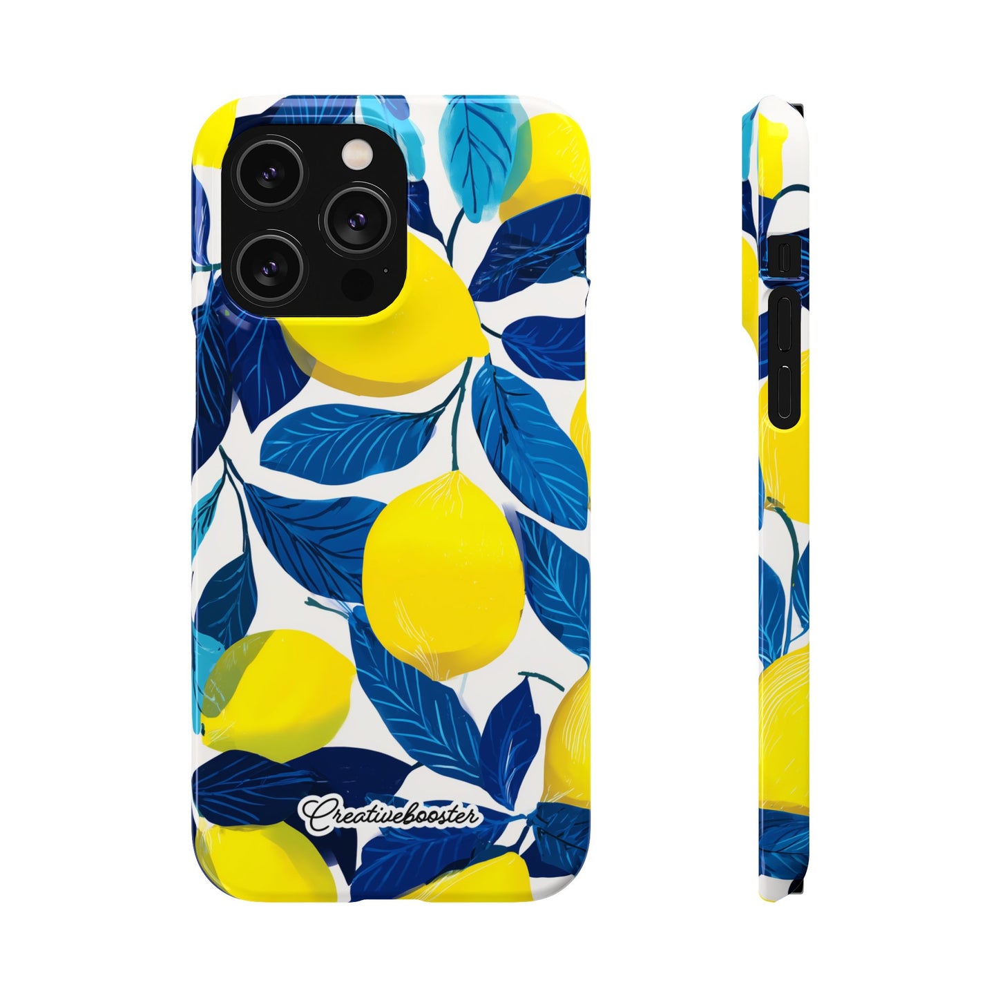 Midnight Citrus - Slim Phone Case