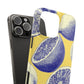 Indigo Citrus - Slim Phone Case