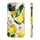 Lemon Blossom - Slim Phone Case