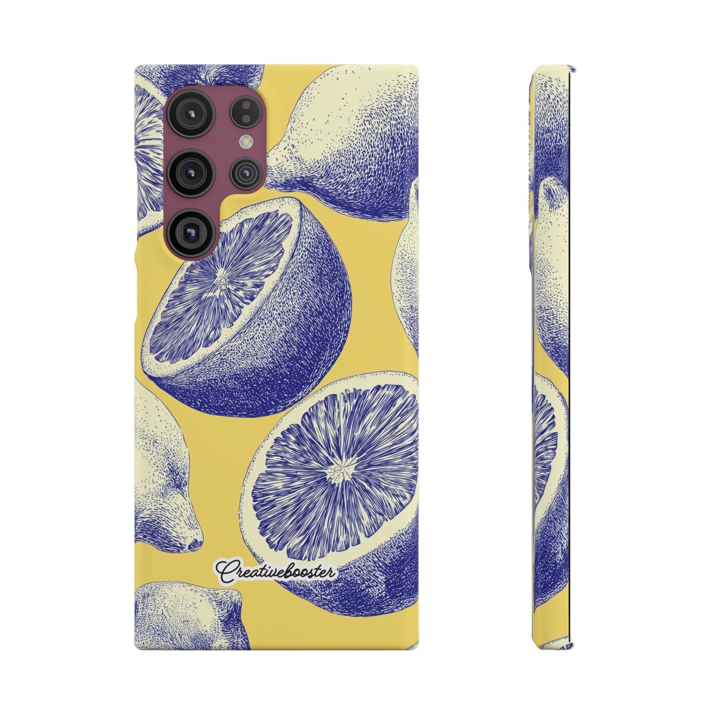 Indigo Citrus - Slim Phone Case