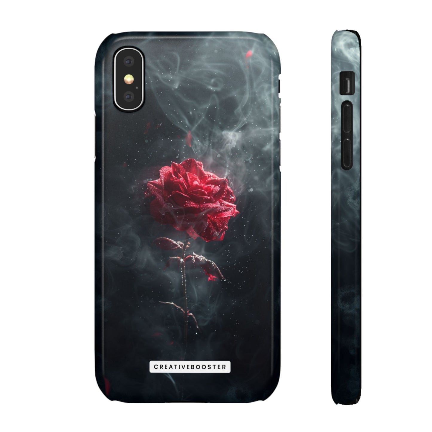 Midnight Rose - Slim Phone Case