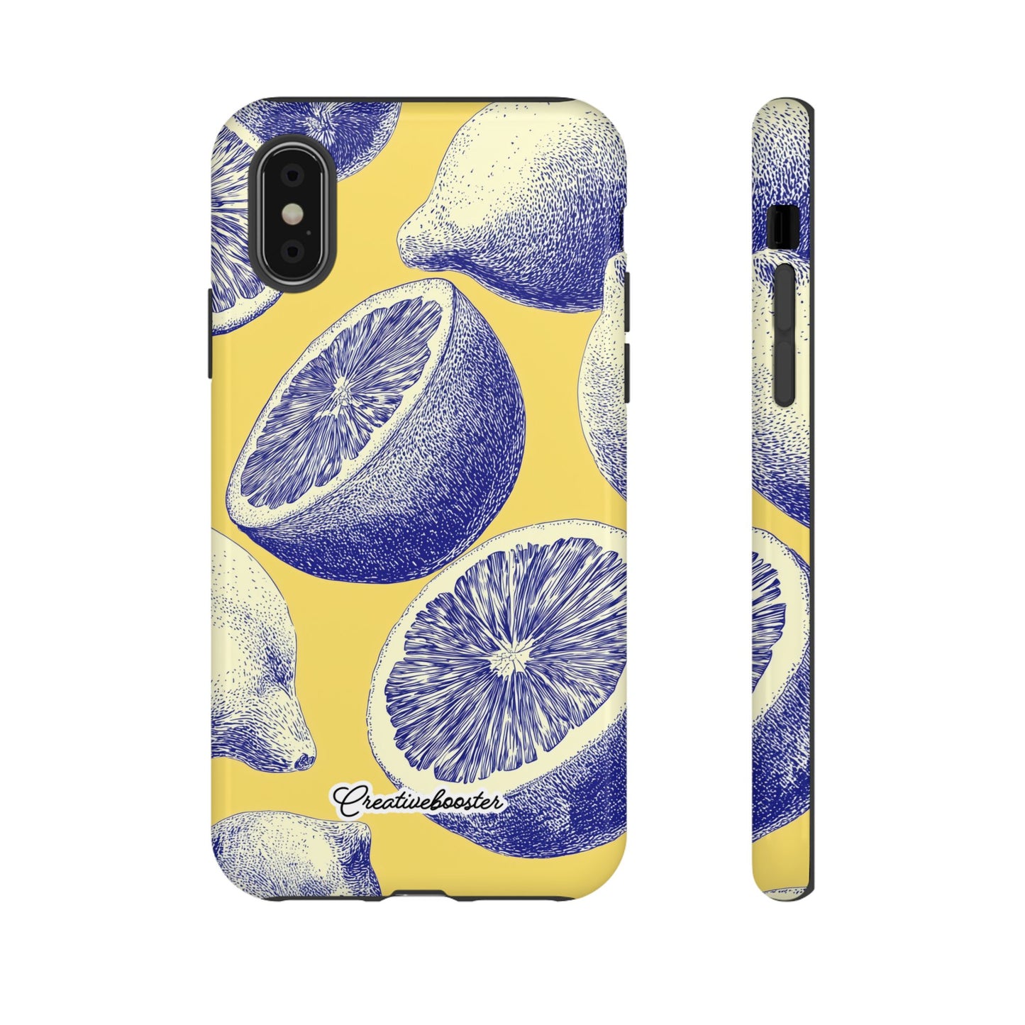 Indigo Citrus - Tough Phone Case