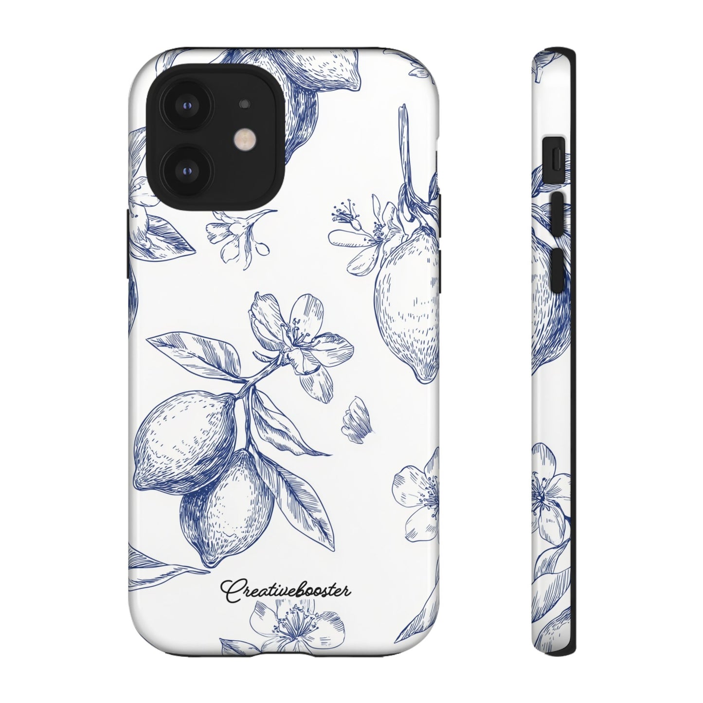 Indigo Sketch - Tough Phone Case