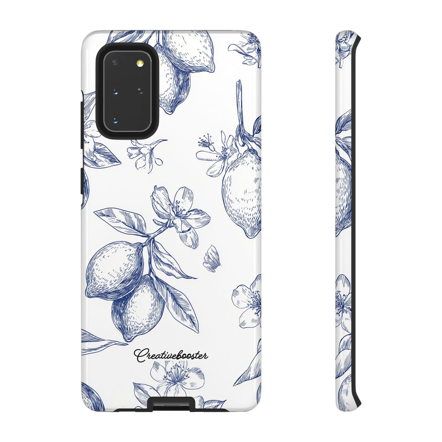 Indigo Sketch - Tough Phone Case