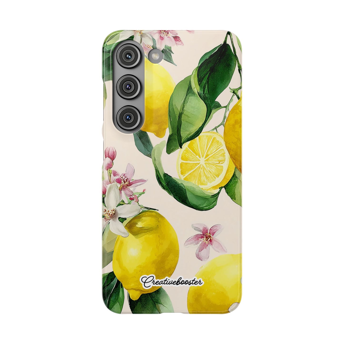 Lemon Blossom - Slim Phone Case