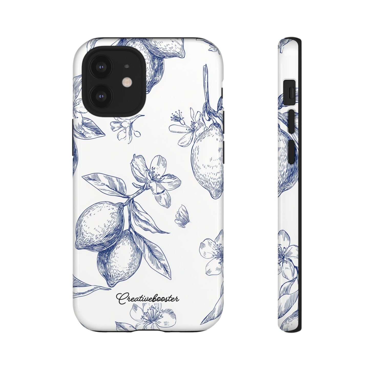 Indigo Sketch - Tough Phone Case