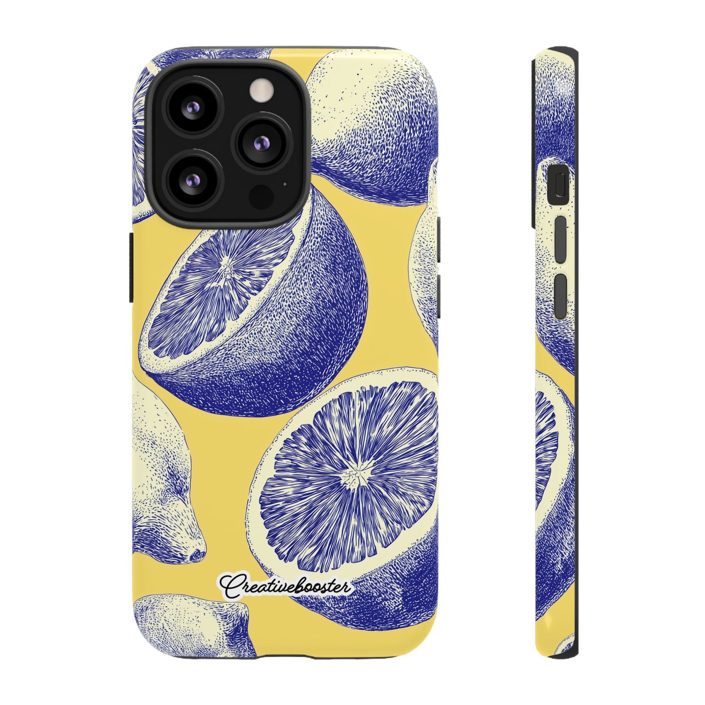 Indigo Citrus - Tough Phone Case