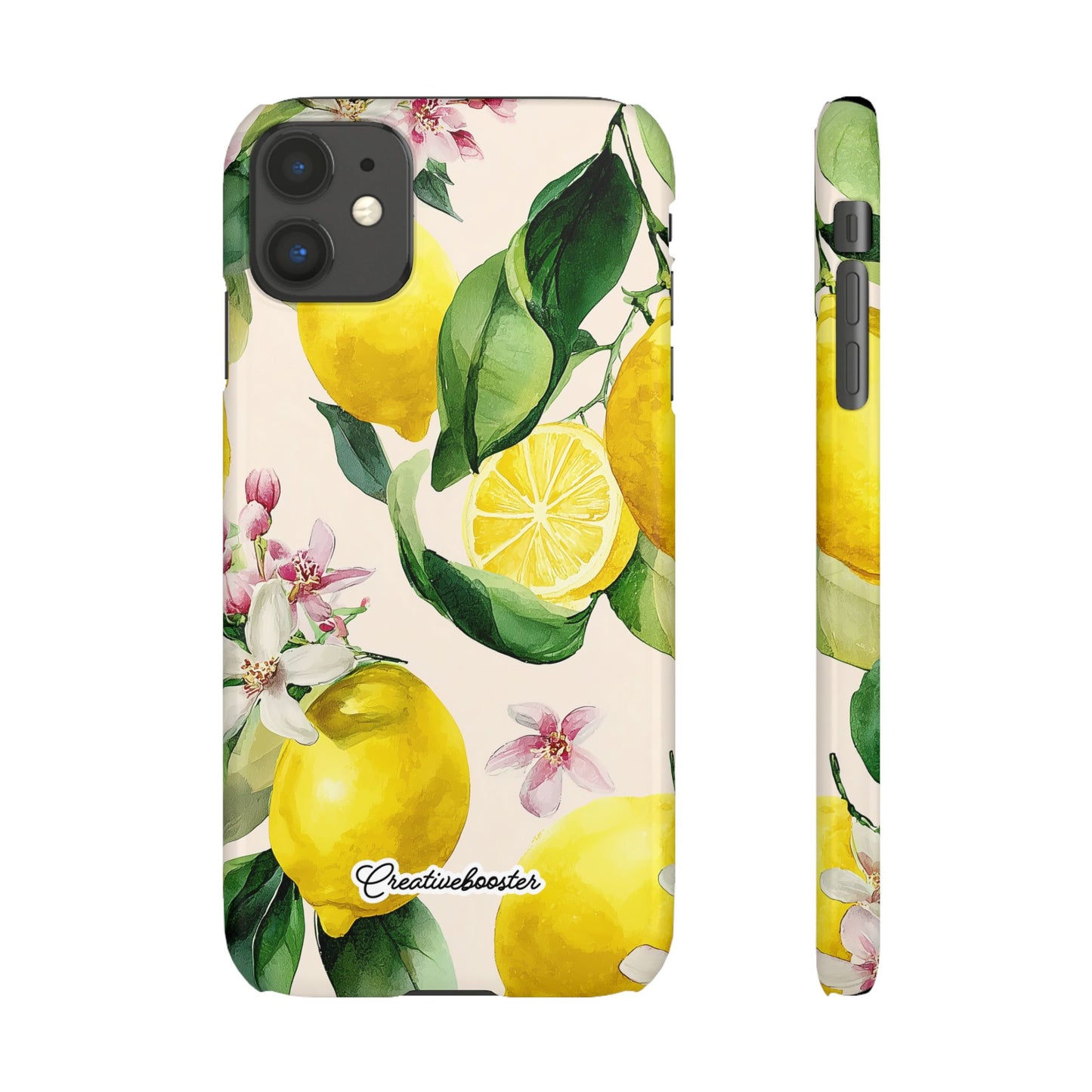 Lemon Blossom - Slim Phone Case