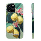 Lemon Bloom - Slim Phone Case