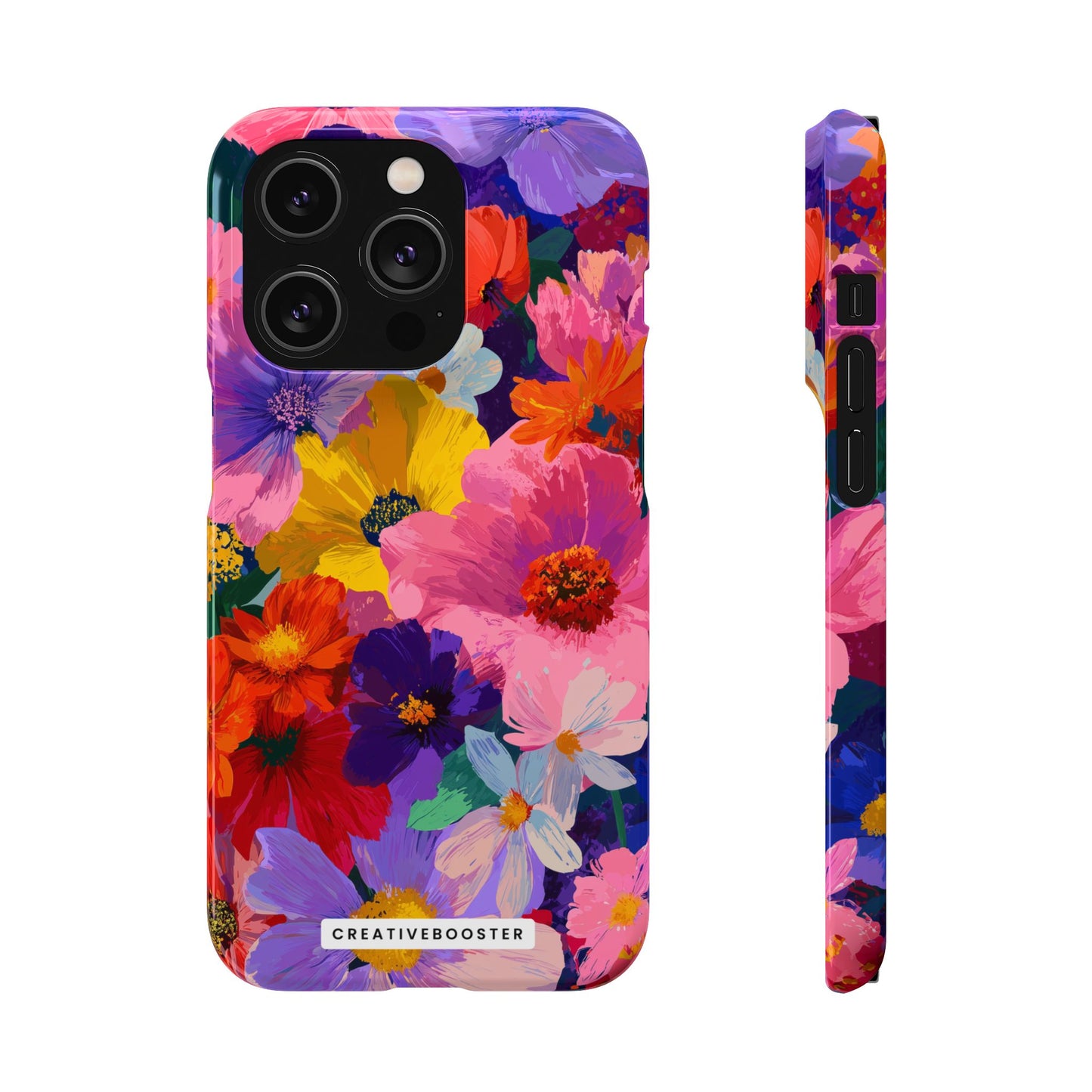 Painted Petals - Slim Phone Case