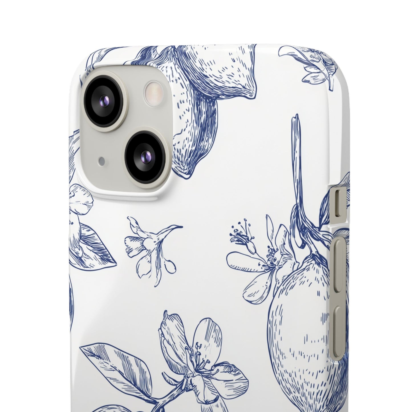 Indigo Sketch - Slim Phone Case