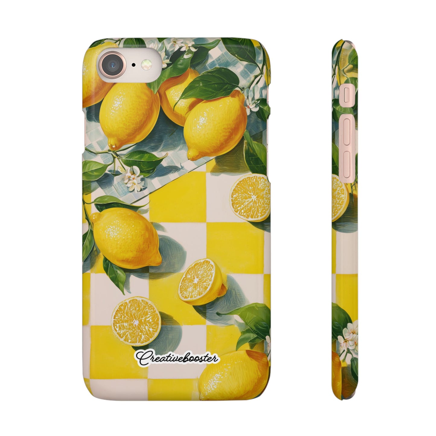 Picnic Lemon - Slim Phone Case