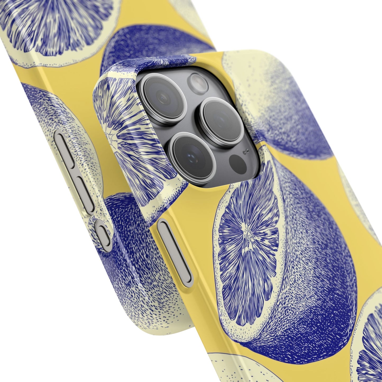 Indigo Citrus - Slim Phone Case