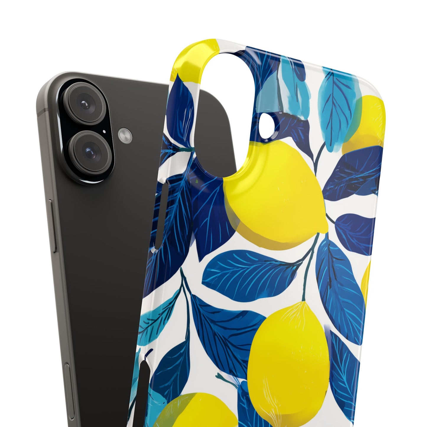Midnight Citrus - Slim Phone Case