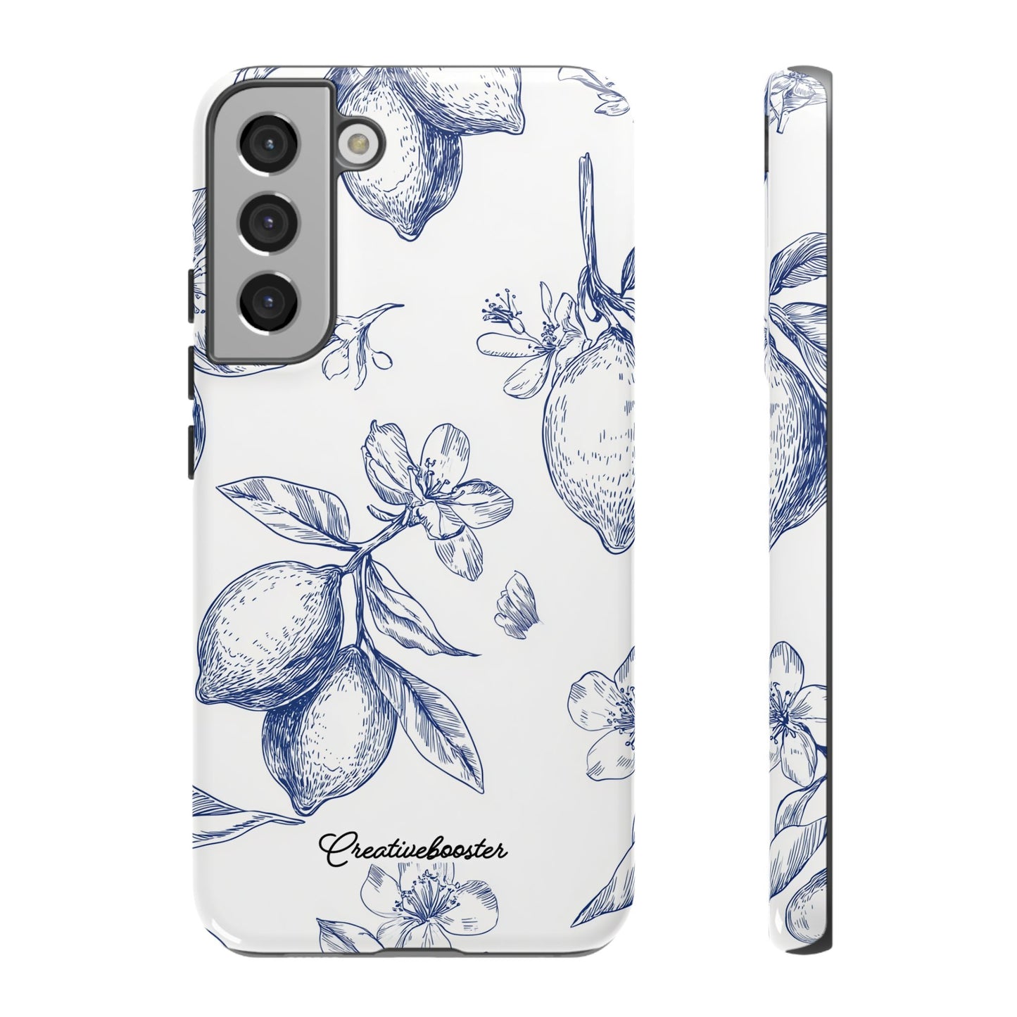 Indigo Sketch - Tough Phone Case