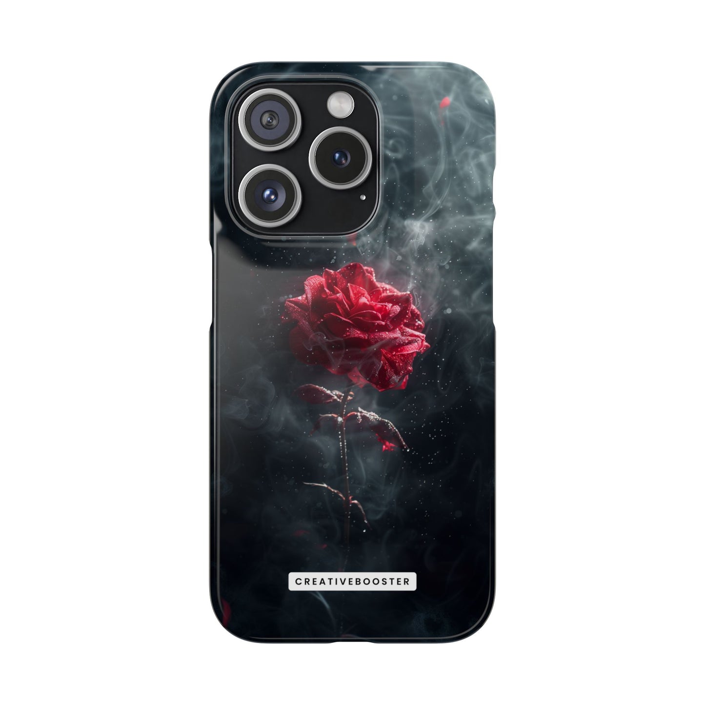 Midnight Rose - Slim Phone Case