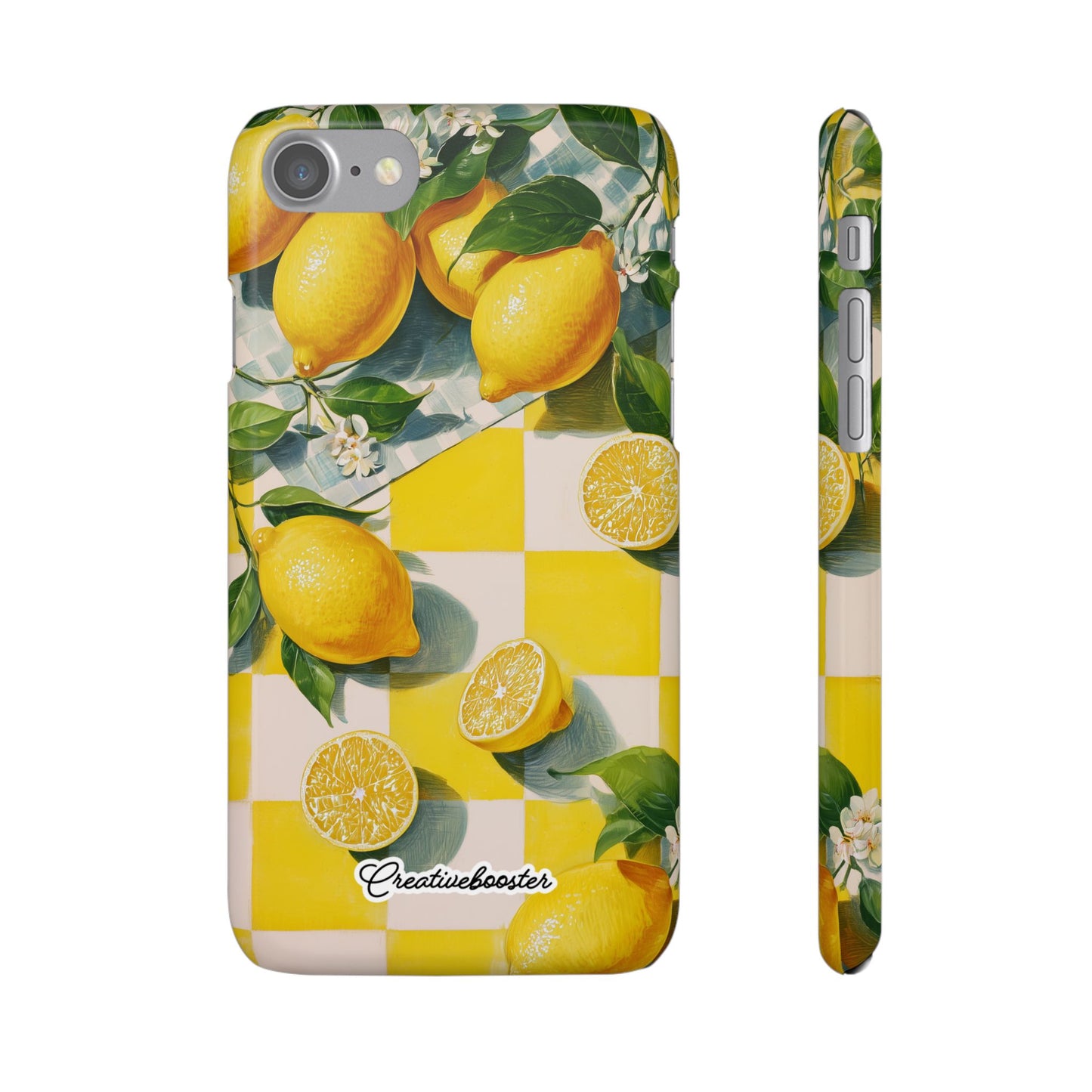 Picnic Lemon - Slim Phone Case