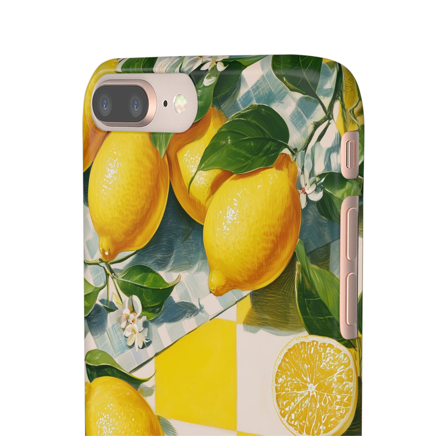 Picnic Lemon - Slim Phone Case