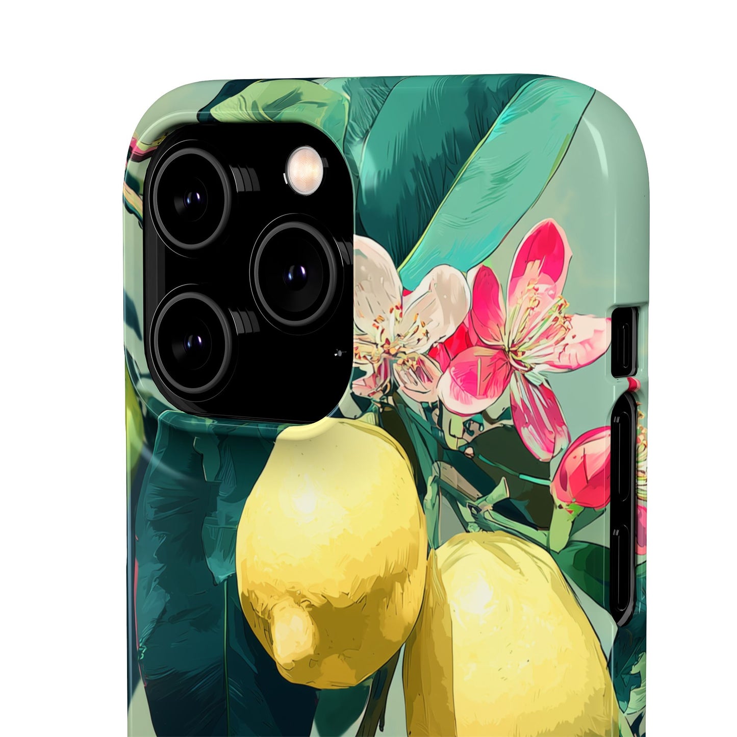 Lemon Bloom - Slim Phone Case
