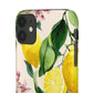 Lemon Blossom - Slim Phone Case