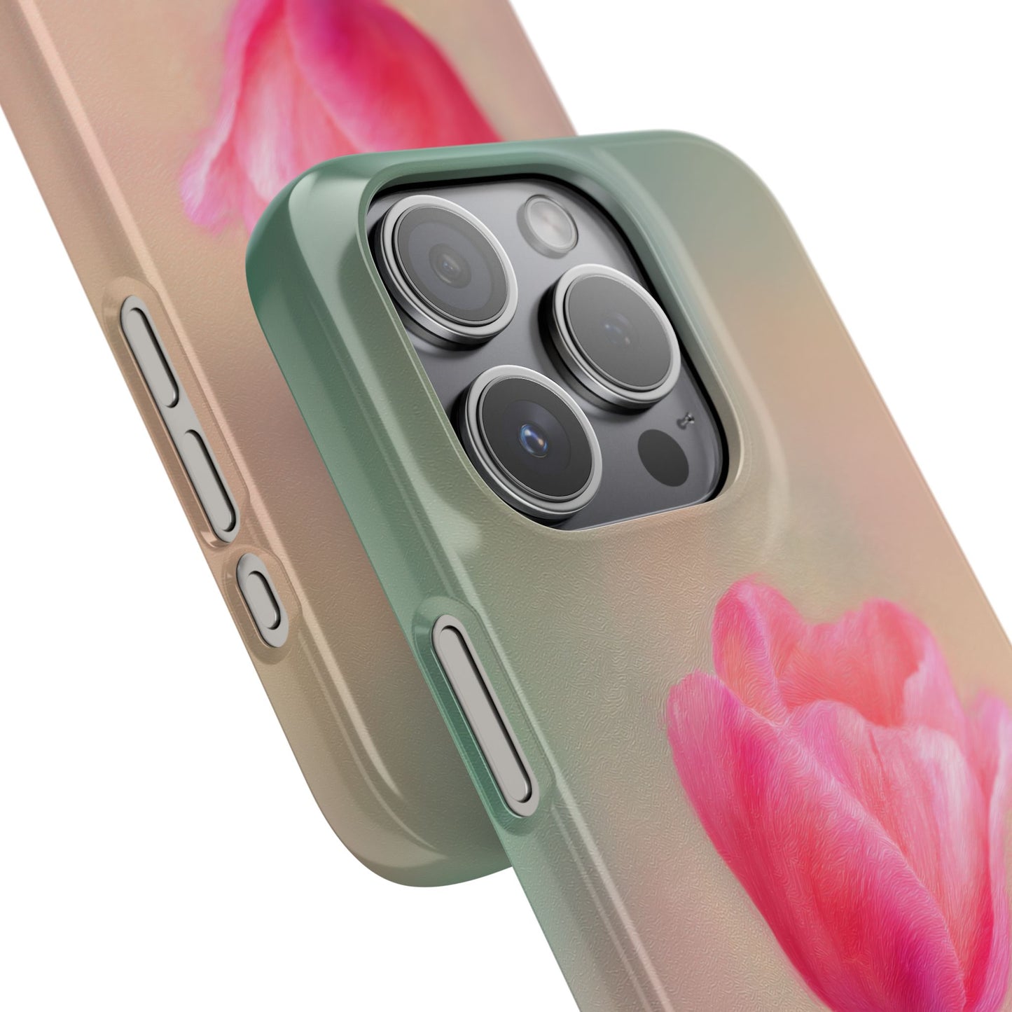 Rose Glow - Slim Phone Case
