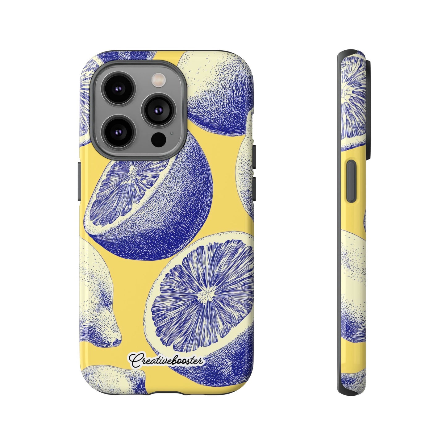Indigo Citrus - Tough Phone Case