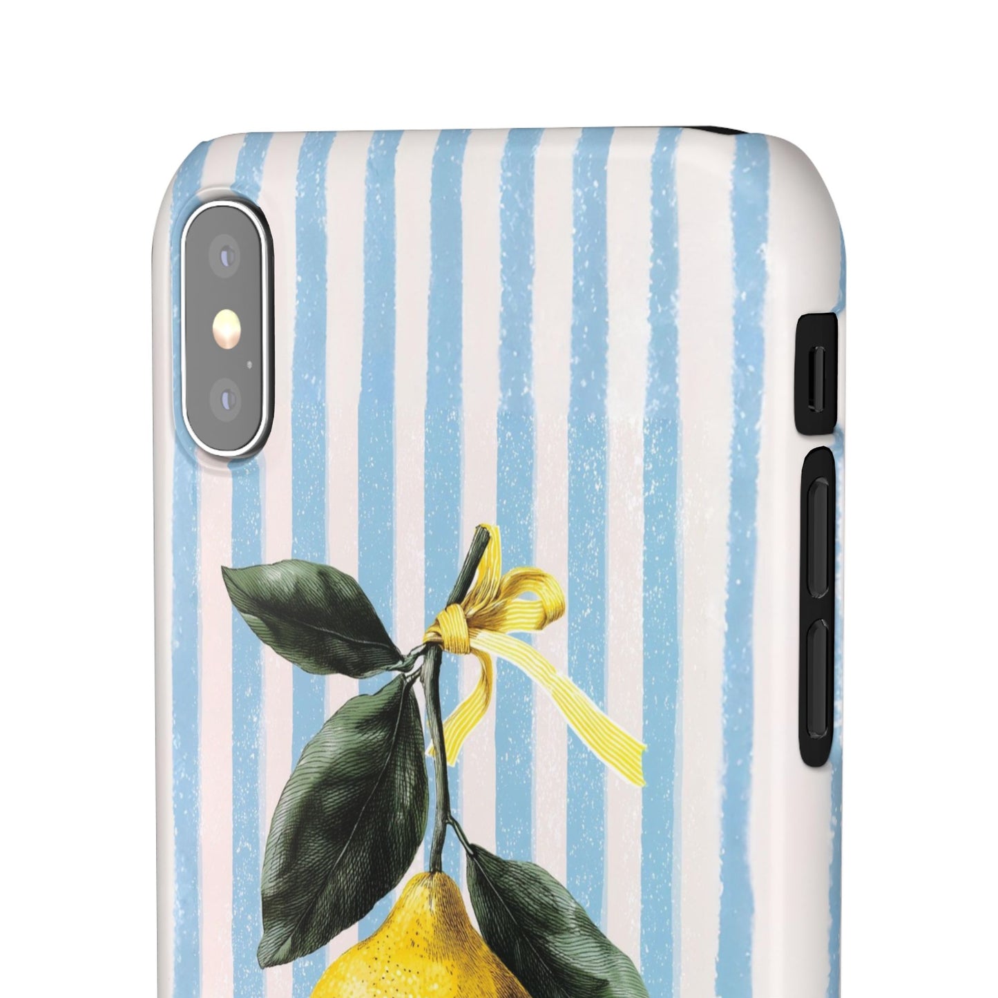 Ribbon Lemon - Slim Phone Case