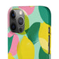 Citrus Bloom - Slim Phone Case
