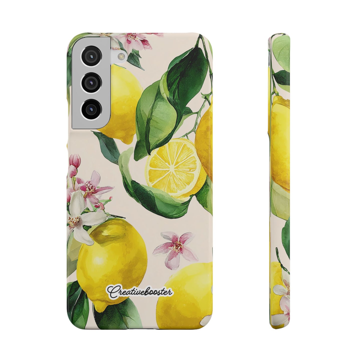Lemon Blossom - Slim Phone Case
