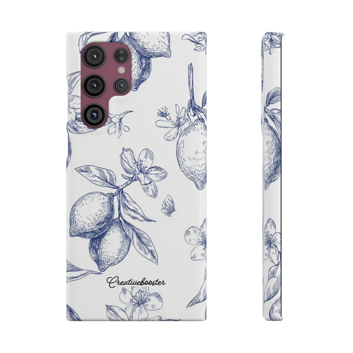 Indigo Sketch - Slim Phone Case