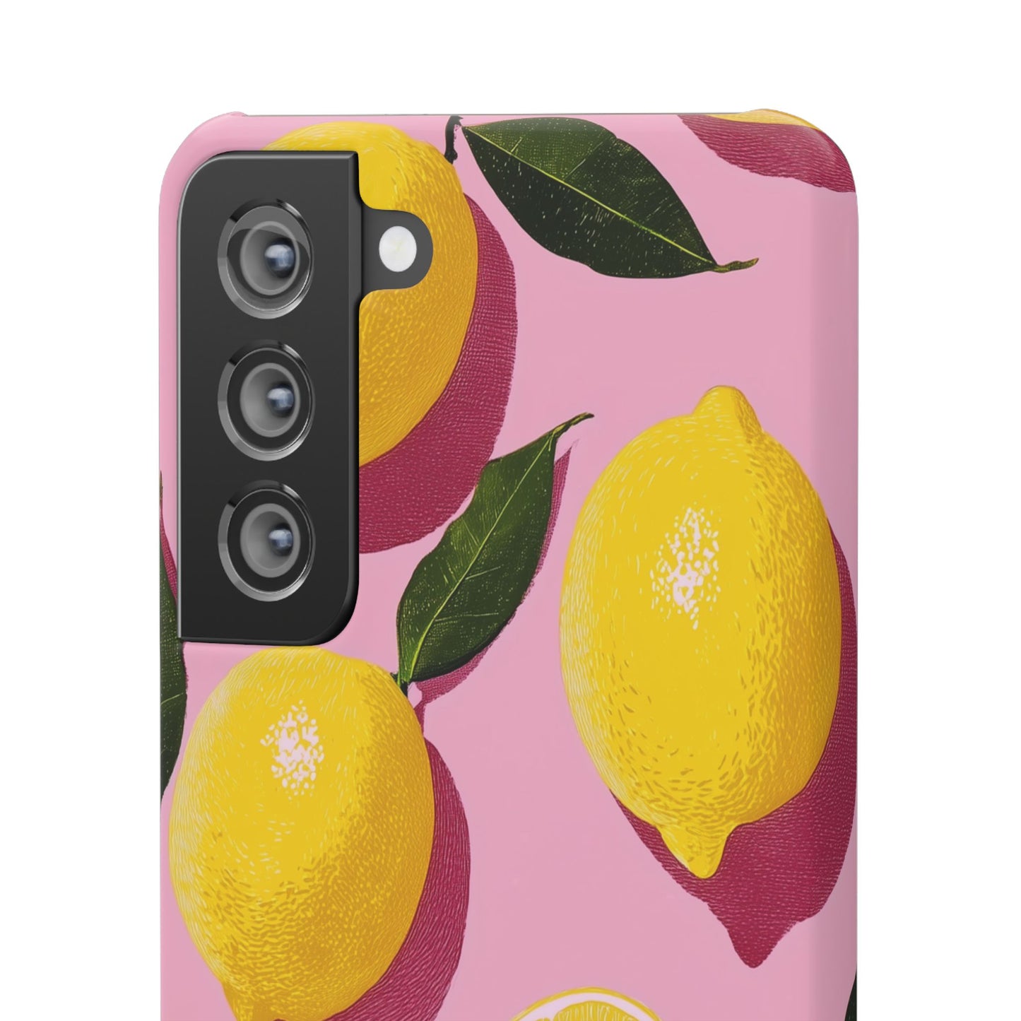 Retro Lemon - Slim Phone Case