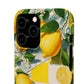 Picnic Lemon - Slim Phone Case