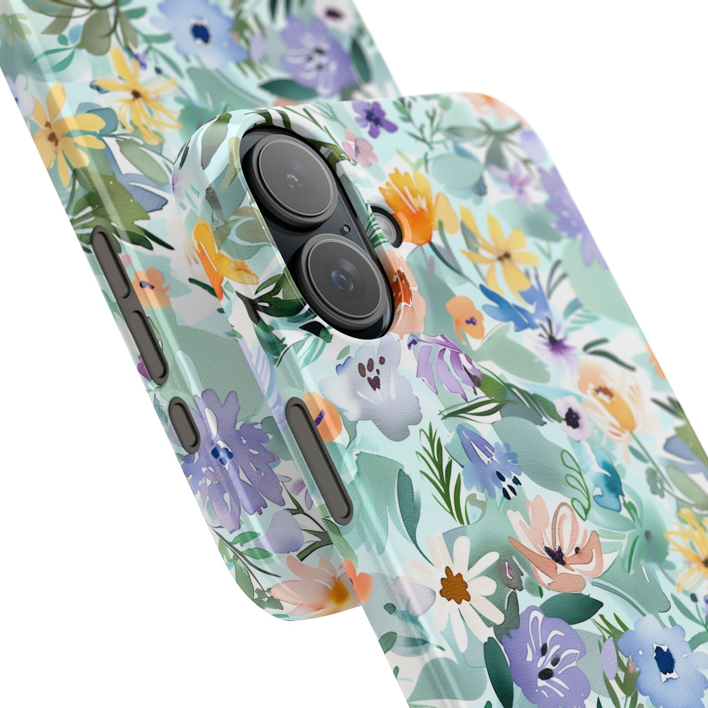 Watercolor Meadow - Slim Phone Case