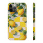 Picnic Lemon - Slim Phone Case
