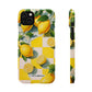 Picnic Lemon - Slim Phone Case