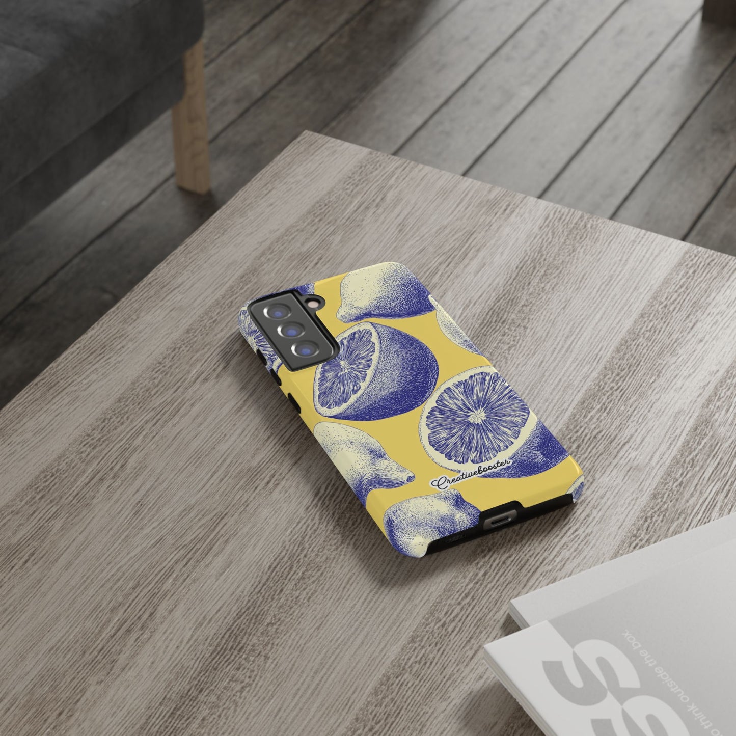 Indigo Citrus - Tough Phone Case