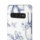Indigo Sketch - Slim Phone Case