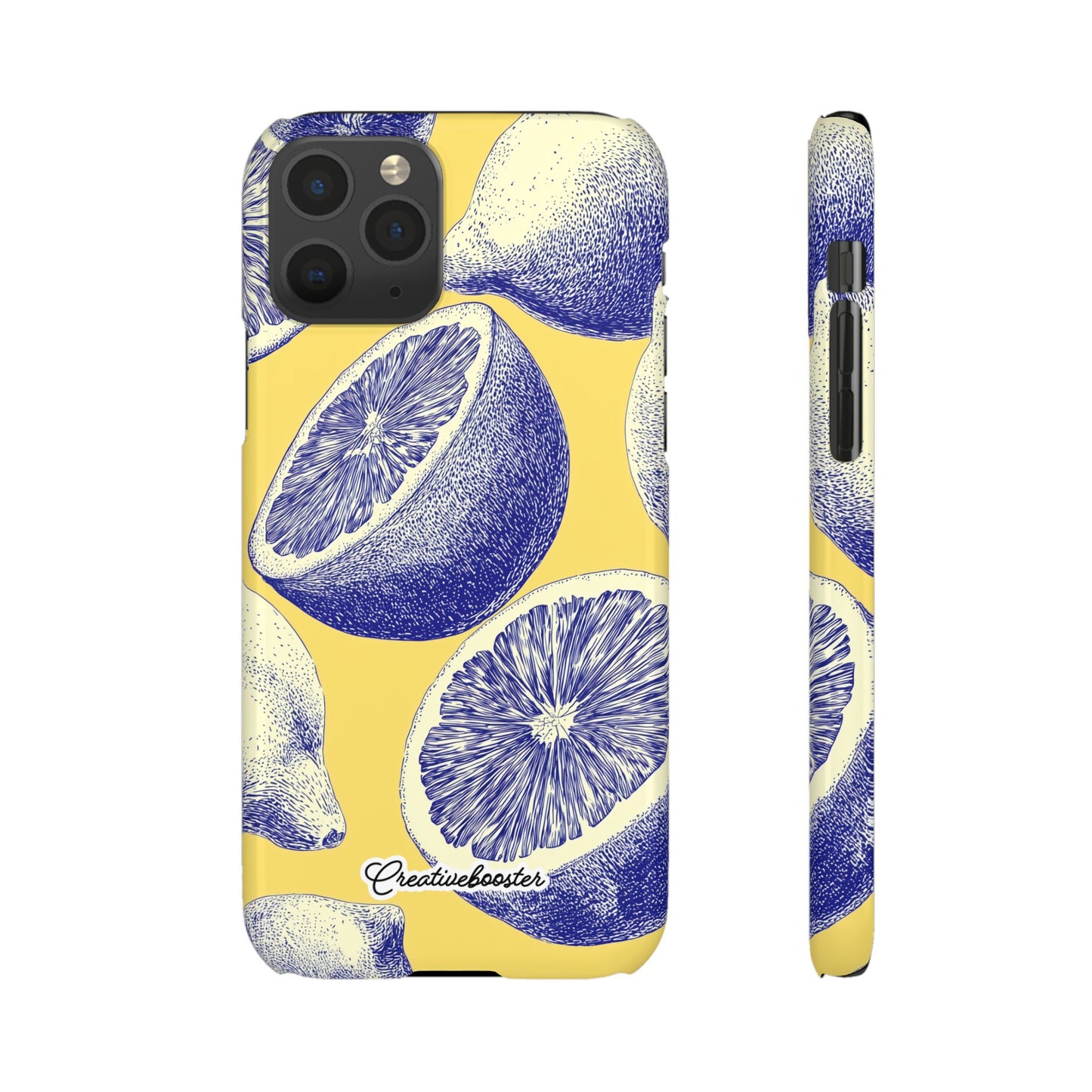 Indigo Citrus - Slim Phone Case