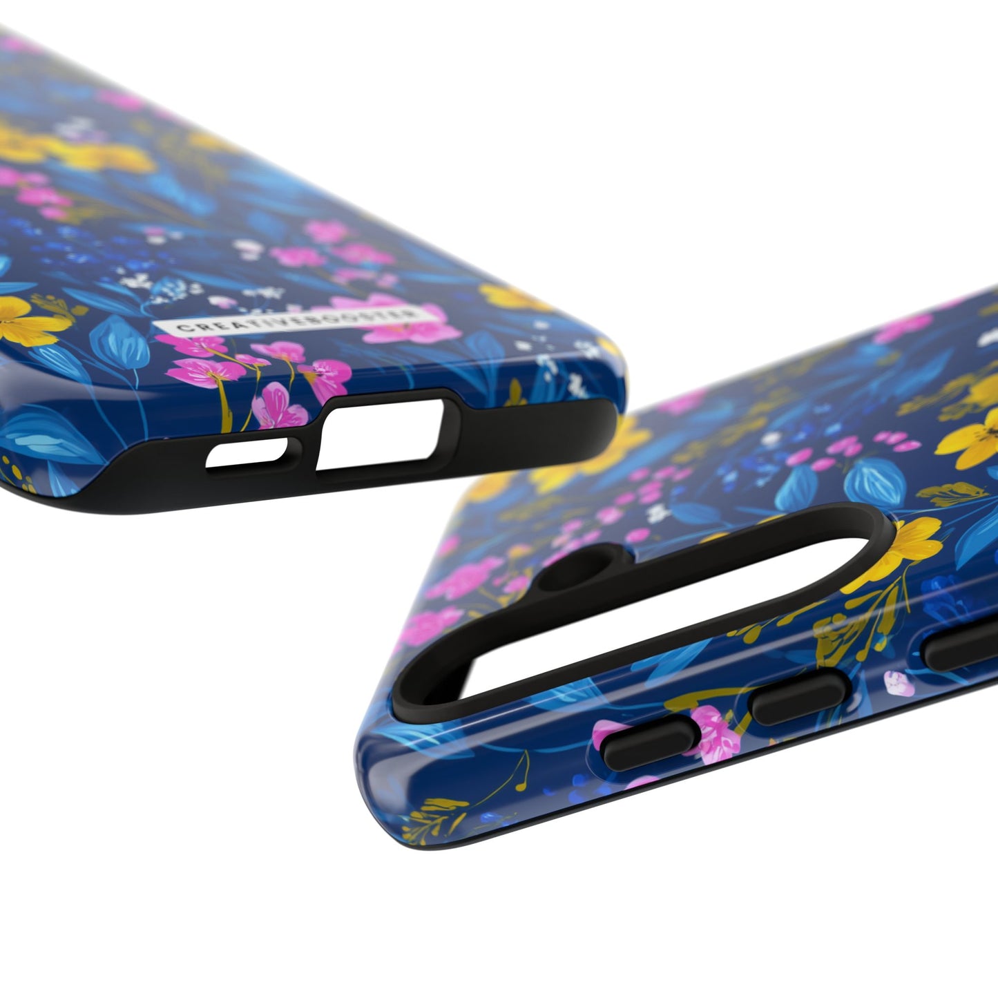 Midnight Petals - Tough Phone Case