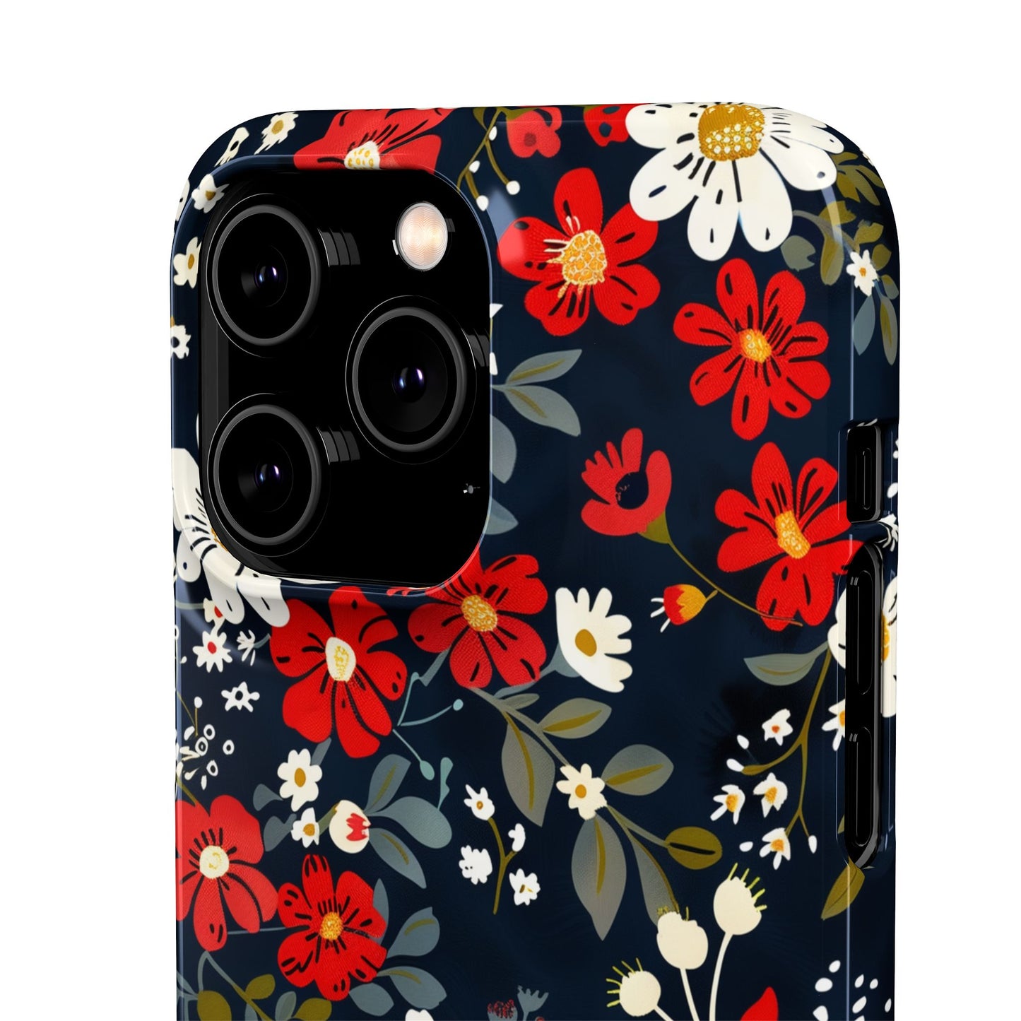 Retro Daisy - Slim Phone Case