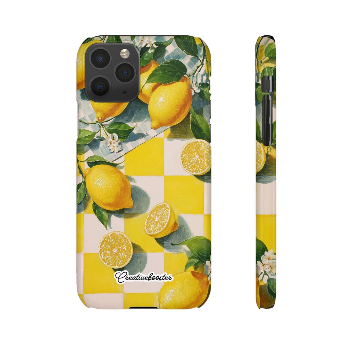 Picnic Lemon - Slim Phone Case